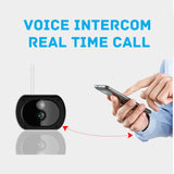 TD® Caméra solaire 4G Caméra de surveillance de sécurité basse consommation Caméra réseau intelligente à distance intérieure