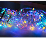 TD® 2*Guirlande Lumineuse Led USB 10M 100LED imperméable Décoration Chambre Guirlande lumineuse extérieure(Multicolor)