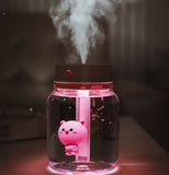 TD® Humidificateur créatif bocal à bonbons mini usb grande capacité ménage grand volume de brouillard processeur d'air veilleuse col