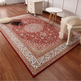 TD® Tapis Persan à Motif de Table Basse Salon Tapis Vintage Rectangulaire 140x200cm Style