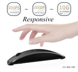 TD® Souris sans fil gamer ergonomique gaming reconnaissance vocale ordinateur bureau optique silence mince mac professionnel tablett