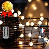 TD®  80 Ampoules - Blanc Chaud - 10 m LED net boule rouge étoile lumières décoration dortoir lit suspendu lanterne marché de nuit st