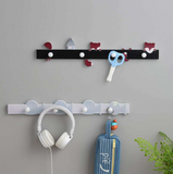 Crochet dessin animé style nordique mur crochet porte clé cintre ornements maison chambre mur crochet rangée crochet renard c