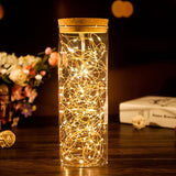 TD® Guirlande lumineuse LED à piles 10M 5M 4M 2M fil de cuivre guirlande lumineuse lumières de - Modèle: 5M DC12V Purple
