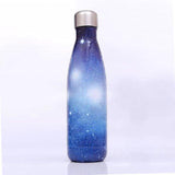 TD® Bouteille Isotherme /Bleu Galaxy - Contenance 500 ml Liquides Chauds ou Froids Économique Ergonomique Bonne Contenance Isolation