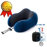 TD® Oreiller en forme de U, mousse mémoire, oreiller  voyage adapté, oreiller cervical, rebond lent, oreiller cervical, oreiller  si