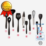 TD® 10pcs kit de outils de cuisson Ustensile de cuisine Silicone Noir Soyez le premier à donner votre avisPosez une question sur ce