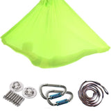 TD® Accessoires Fitness - Musculation,Dernières 4m élastique aérienne Yoga hamac balançoire Anti gravité vol Yoga - Type Lake Blye