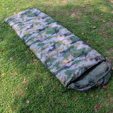 Sac de couchage camouflage numérique Sac de couchage de camping en plein air Sac de couchage Couple Sac de couchage sale Sac
