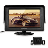 TD® 4.3" LCD Ecran Moniteur + de pour Voiture caméra，Ajouter un câble vidéo de 10 m