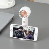 TD® Ventilateur de poche Turbo ventilateur de support de charge USB portable extérieur portable lumière silencieuse en cours d'exécu