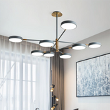Lustre de salon nordique, style minimaliste moderne, lampes à personnalité créative