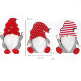 TD® Décorations de Noël dessin animé couteau et fourchette set décoration de table couteau et fourchette sac 3 pack
