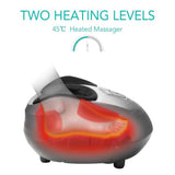 INN® Appareil Massage Pied Masseur Shiatsu Chauffant avec Massage Pétrissage Profond et Pression d'Air Appareil Ergonomique