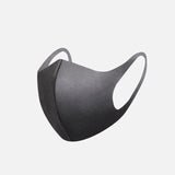 TD® Protecteur de visage anti-poussière en soie de glace noire léger respirant 3D printemps/été crème solaire anti-poussière