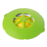TD® Couvercle Anti-Débordement en Silicone Anti-Déversement Casserole Poêle 14-24cm de diamètre Etanche Résistant  Pratique Cuisine