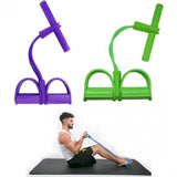 TD® Version Violet -  Élastique Tirer Cordes Exercice Rameur Ventre Résistance Bande Maison Gymnastique Sport Entraînement