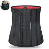 TD® Corset ceinture bas rouge corset en caoutchouc sport transpiration graisse brûlant ceinture de fitness taille mince
