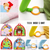 TD® Tapis d'éveil jeu pour bébé couverture sol rampant jouet support amusement mignon fatigue dormir sommeil rose coloré petit migno