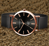 TD® Quartz Montres-bracelets Casual et Business Series Mesh montre de la ceinture cadeaux hommes