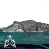 TD® Télécommande 4 voies étanche crocodile bateau simulation parodie été télécommande bateau charge plongée jouets nouveau produit