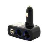 TD® Multiprise allume-cigare double prise 2 prises + prise USB rechargement appareils périphériques téléphone tablettes voiture
