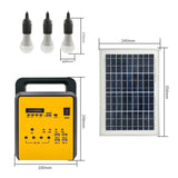 TD® Générateurs ，10w，  Énergie solaire ，Alimentation mobile portable ，Éclairage Production d'énergie Stockage d'énergie