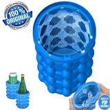 TD® Seau à glace Machine à glaçons  révolutionnaire économiseur d'espace Ice Cube Maker Ice Genie ustensiles de cuisine
