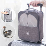 TD® Sac de rangement de chaussures de voyage multifonctionnel boîte à chaussures multicouche portable sac suspendu basket tennis pla