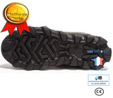 TD® Bottes De Neige Champ/Antidérapant Hiver Chaussure Garde Au Chaud Coton Homme Bottine Plus De Cachemire Hiver Sneaker