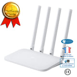 INN® Routeur WiFi Xiaomi 4C 64 RAM 300Mbps 2.4G 802.11 b / g / n 4 bande d'antenne routeur sans fil répéteur WiFi