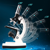 TD® 1200 fois microscope pour enfants, lycée, collégiens, expérience scientifique majeure, enseignement de la biologie