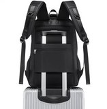 TD® Affaires Sac à Dos Ordinateur 17 Pouces avec Port de Charge USB Étanche Sac d'école Collège Cartable Travail Voyage Sacoche Port