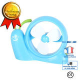 TD® Refroidisseur Ventilateur Air Portable en forme d'escargot PC /Port USB  Ordinateur portable Ventilateur USB bleu/ Sécurisé