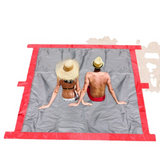 Camping en plein air croc en nylon eau pratique pliable couleur assortie tapis de pique-nique tapis résistant à l'humidité ta