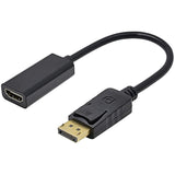TD® Câble adaptateur Display Port Mâle à HDMI Femelle Câble Adaptateur Convertisseur Full HD / Audio Vidéo / Haute Transmission