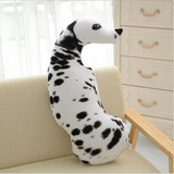 TD® 3D Dog Imprimer Coussin Coussin créatif mignon poupée en peluche cadeau   Un coussin de chien très doux  Couleur: chien blanc