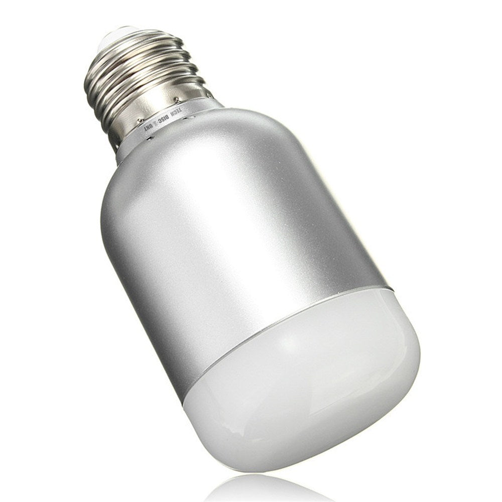 TD® Ampoule LED connecté E27 bluetooth télécommande intelligent contrôle à distance téléphone lampe lumière blanche chaude éclairage