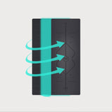 TD® Tapis Yoga -Tapis De Sport Fitness a La Maison -Tapis de Pilates,Poids léger,Antidérapant 183 * 61 * 0,6 cm noir