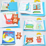 TD® Livre de tissu pour bébé enfants simple lecture apprentissage couleurs sommeil chambre enfant bonne qualité mignon ludique jeux