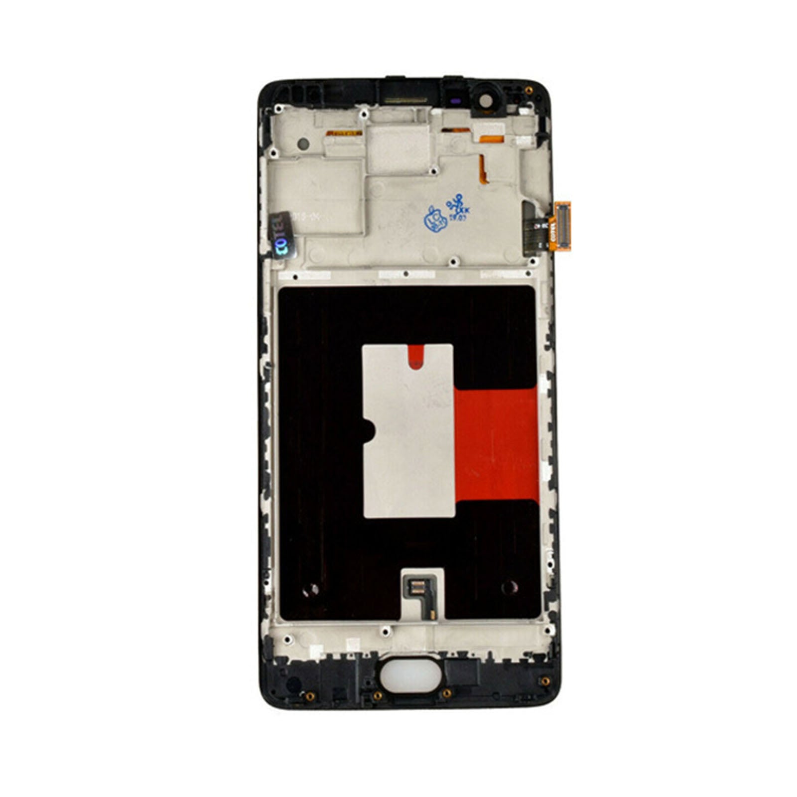 caseroxx Caso di copertura per OnePlus 3 in azzurro fatto di vera pelle