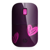 TD® Souris optique sans fil - Z3700 Wireless Mouse Ladies edition - 2,4 GHz - Violet - Accessoire de bureautique pour Ordinateur