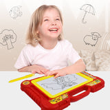 TD® Planche à dessin magnétique de dessin animé planche à dessin noir et blanc jouet d'écriture en plastique éducatif pour enfants