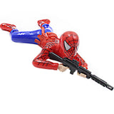 TD® Soldats rampants spiderman électriques, jouets pour enfants avec des lumières et des sons qui peuvent ramper des soldats rampant