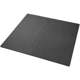 TD® Tapis de Sol de Gym Sport avec 12 Dalles de Protection en Mousse 61 cm x 61 cm Noir