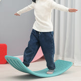 TD® Planche d'équilibre équipement de formation fitness gym sport enfants planche de pliage de balançoire domestique intérieure jeu