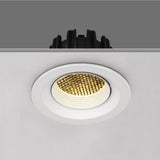 TD® KIT NEW TRIA LED carré blanc 25W 3000K 30° alim & clips ressorts incl Blanc