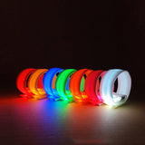 INN® 1 bracelet lumineux LED, bracelet clignotant fluorescent lumineux, accessoires de bar, bracelet lumineux nocturne bracelet chan