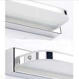 TD® Miroir avant lumière LED étanche et anti-buée salle de bains applique murale de toilette à propos de l'armoire de toilette