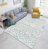 TD® Accueil impression nordique chambre salon tapis transfrontalier en gros moderne géométrique canapé table basse couverture
